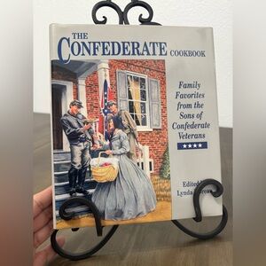 The Confederate Cookbook - Illustrated Hardcover, Blue & Cream Cover
